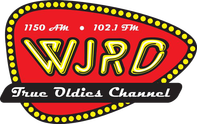 102.1 FM WJRD logo - Tuscaloosa True Oldies channel radio